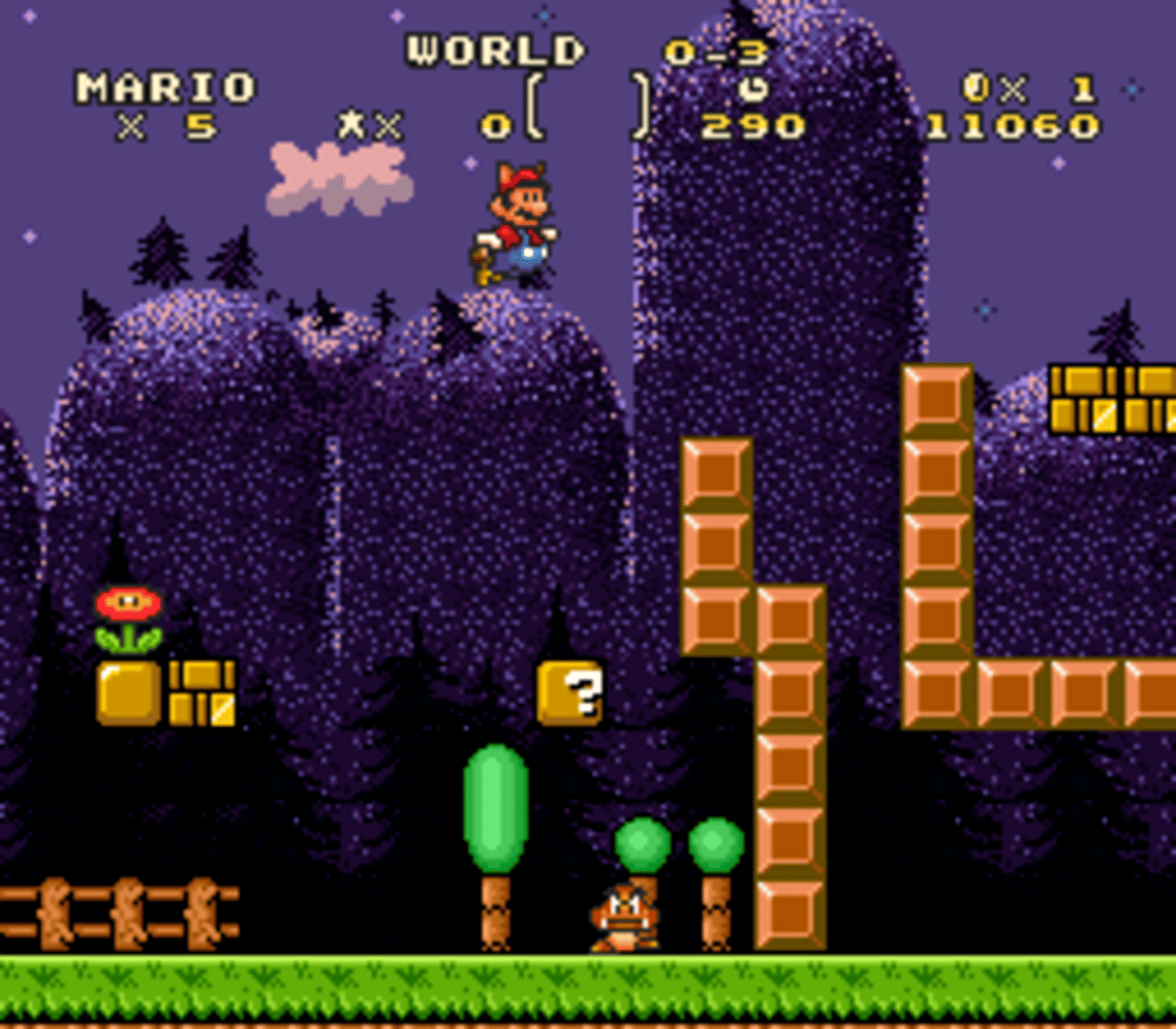 Super Mario Bros. Enhanced screenshot