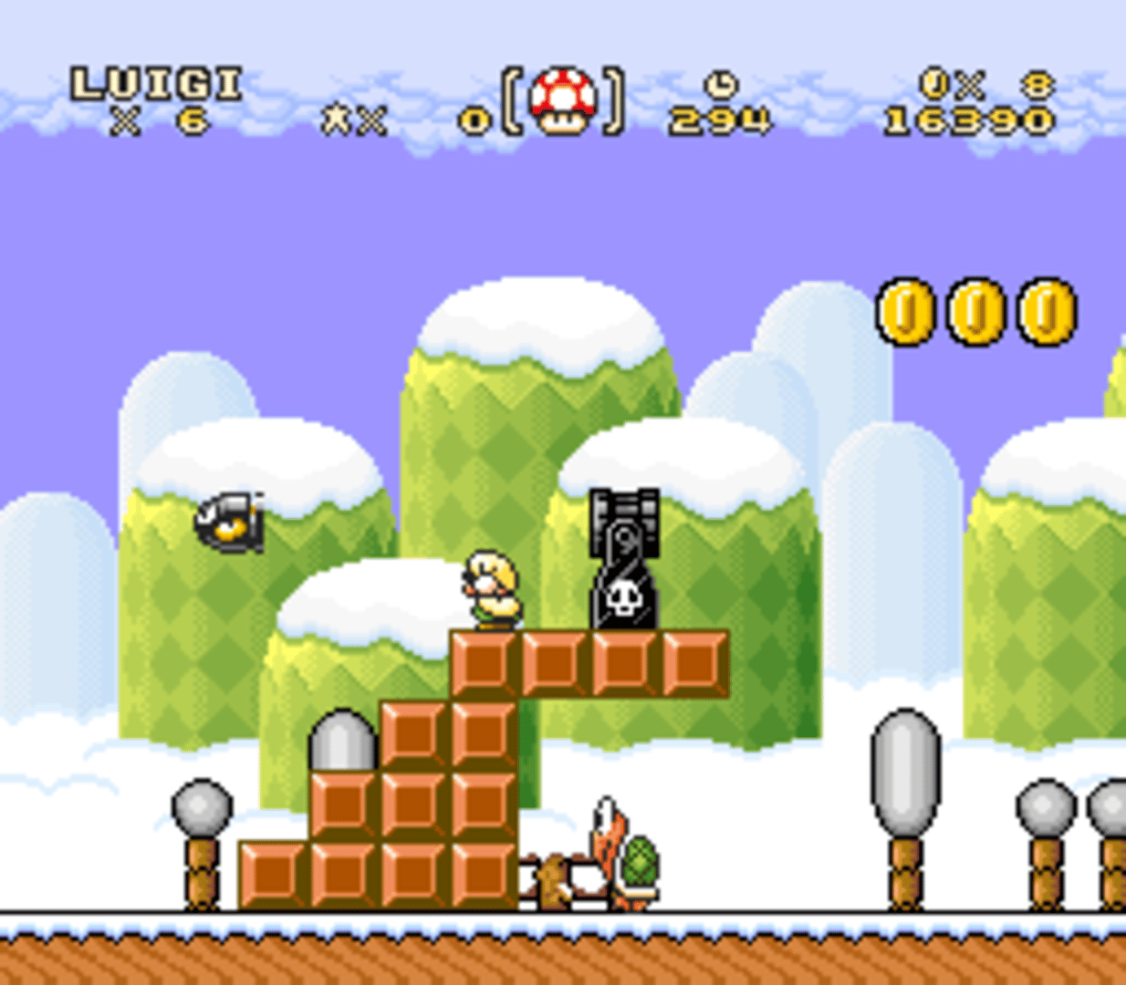 Super Mario Bros. Enhanced screenshot