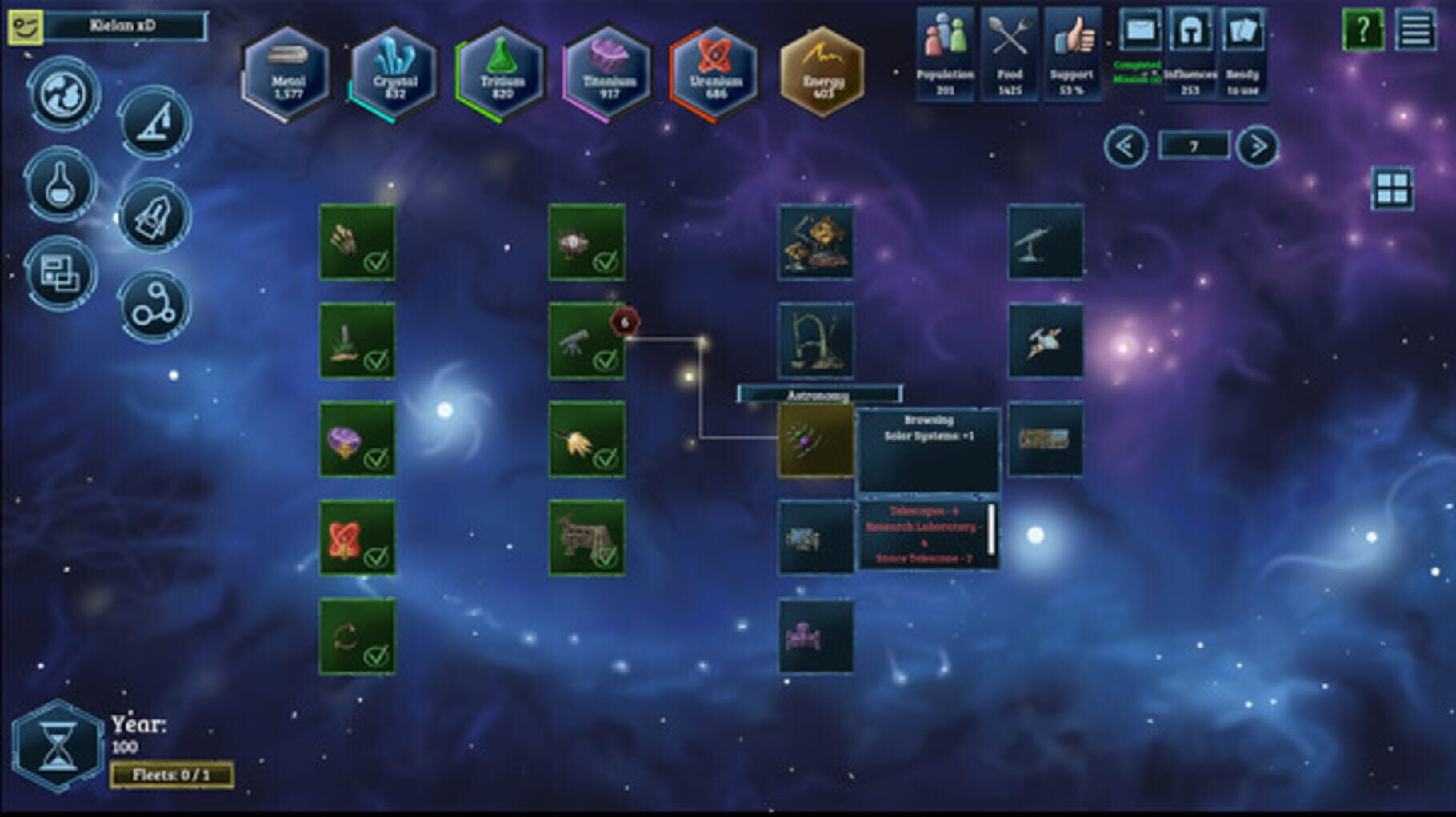 Captura de pantalla - Galactic Empire