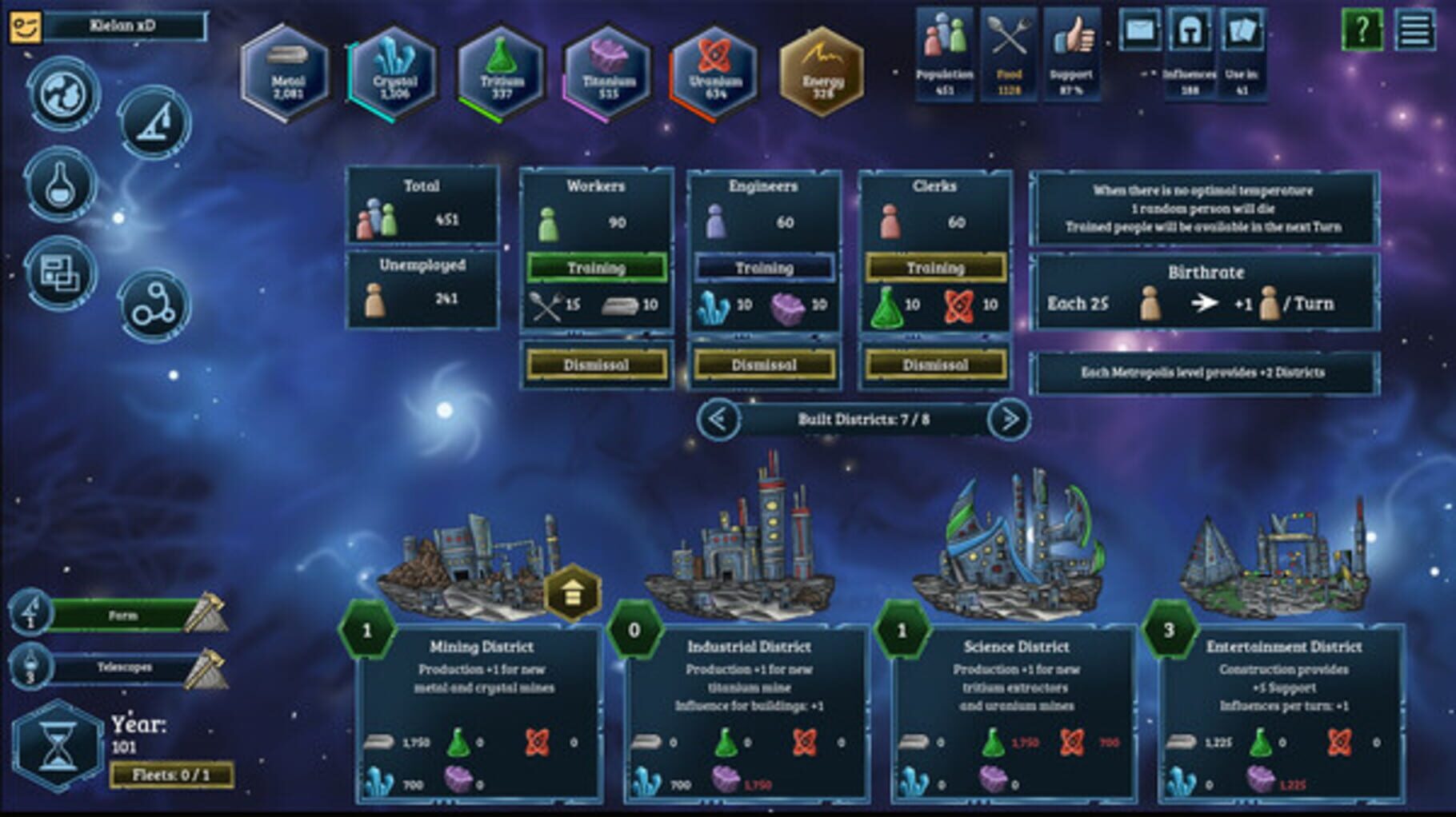 Captura de pantalla - Galactic Empire