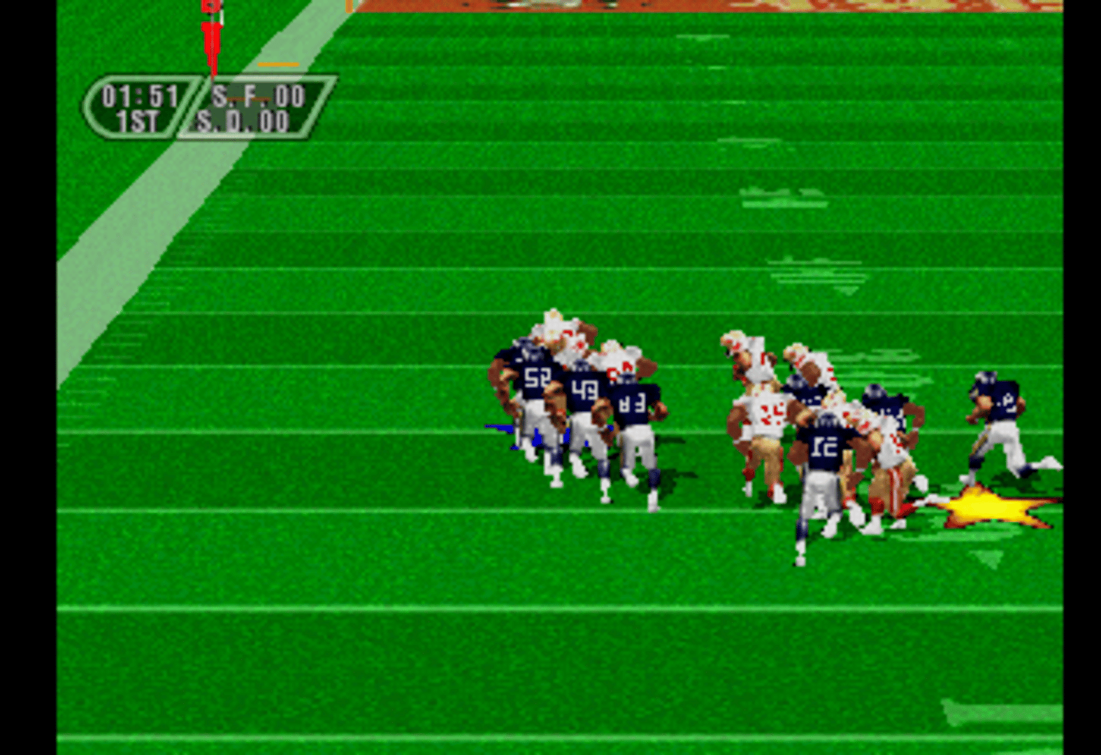 Madden NFL 96 screenshot