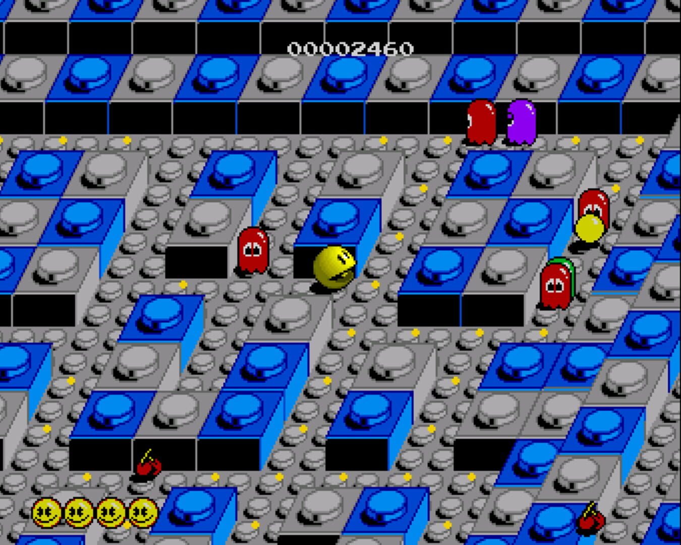 Captura de pantalla - Pac-Mania