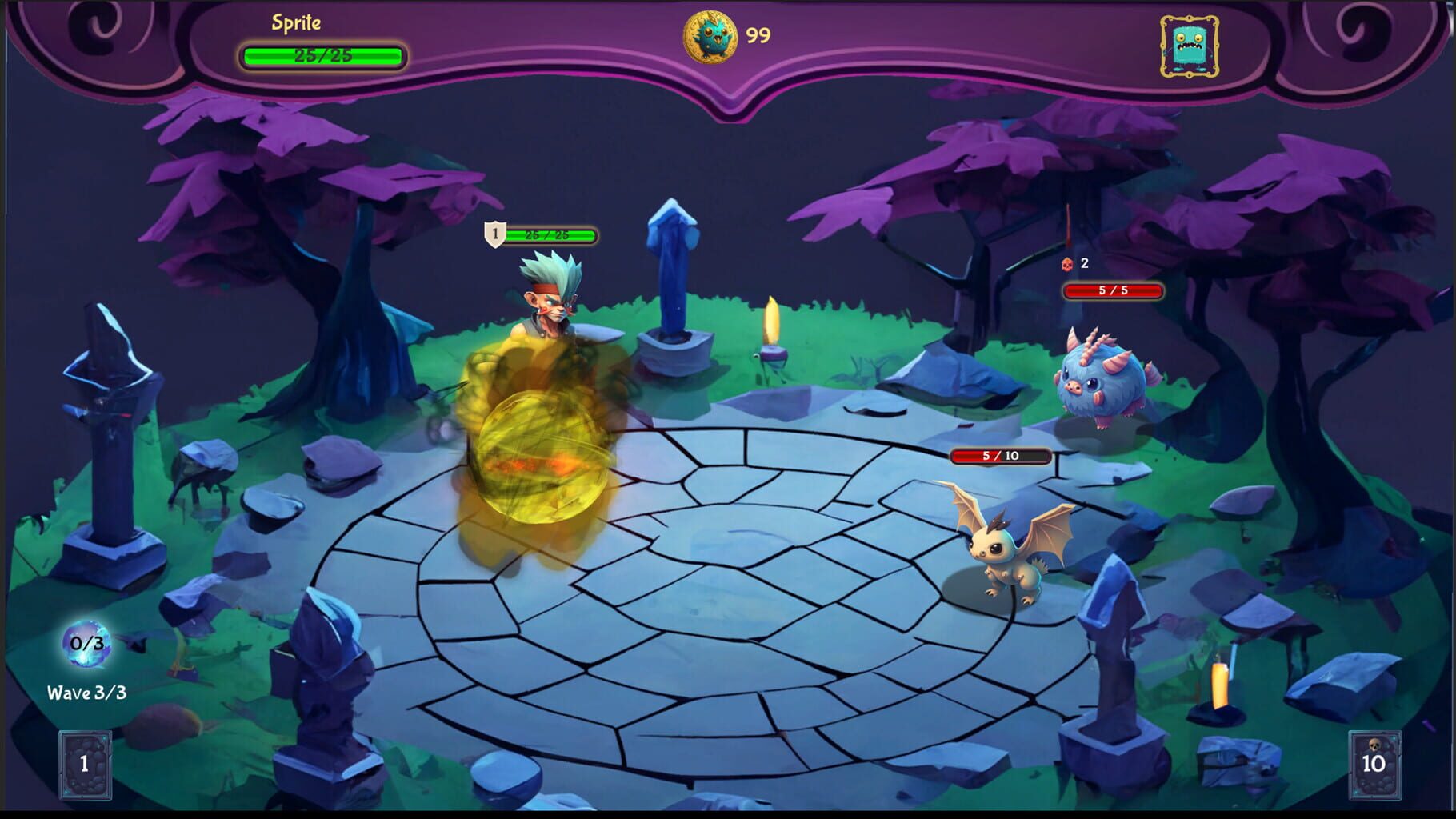 Captura de pantalla - Monster Battle