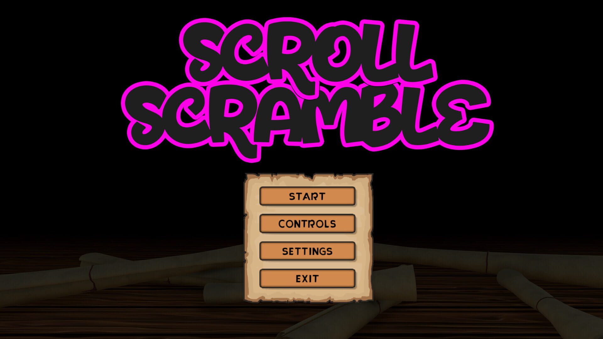 Scroll Scramble - Screenshot