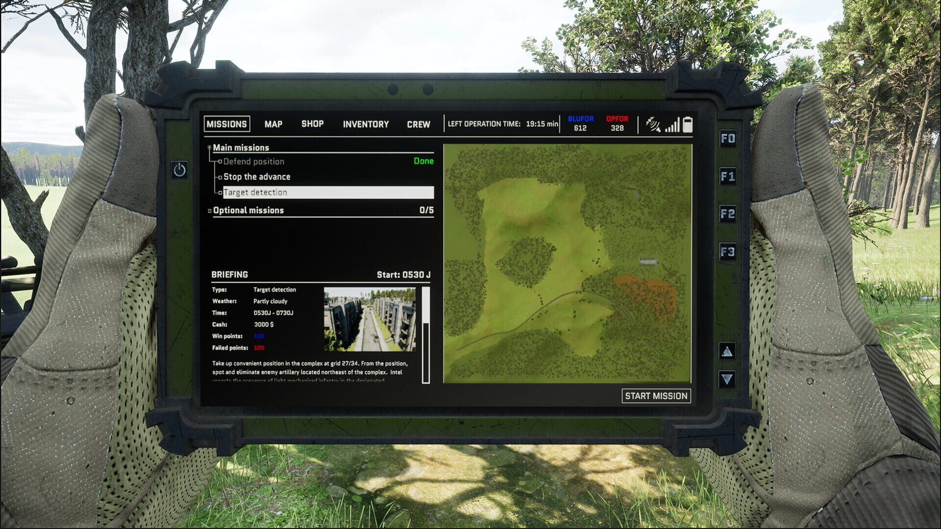 Tank Hunter Tow Operator - Screenshot