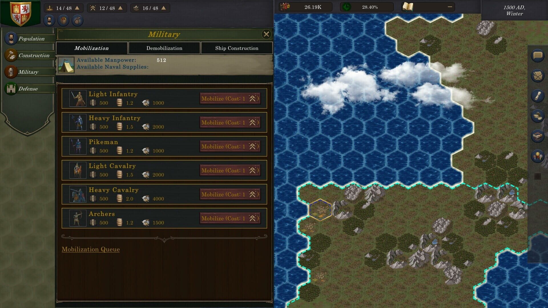 Empires Through the Aeons - Screenshot