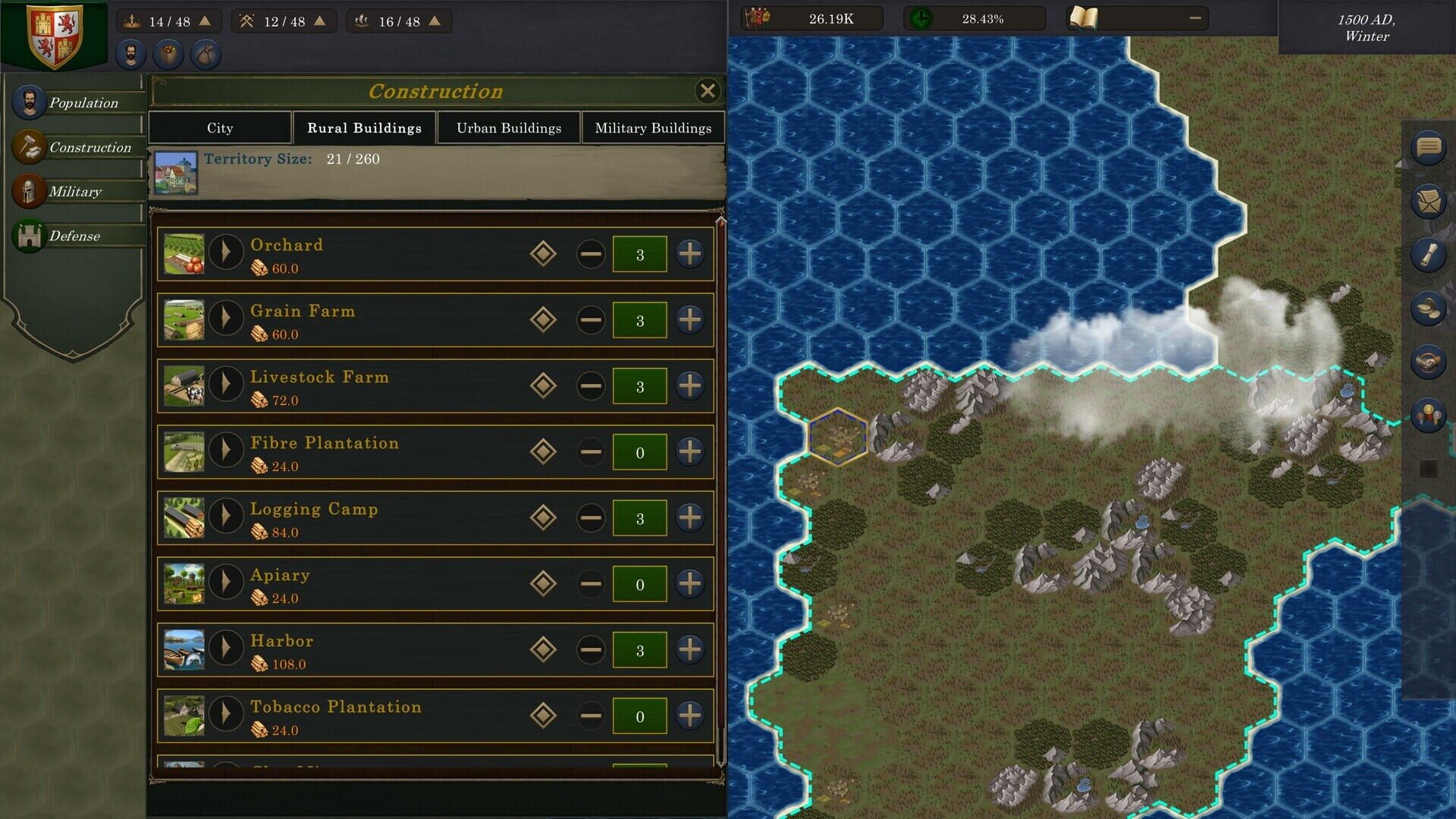 Empires Through the Aeons - Screenshot