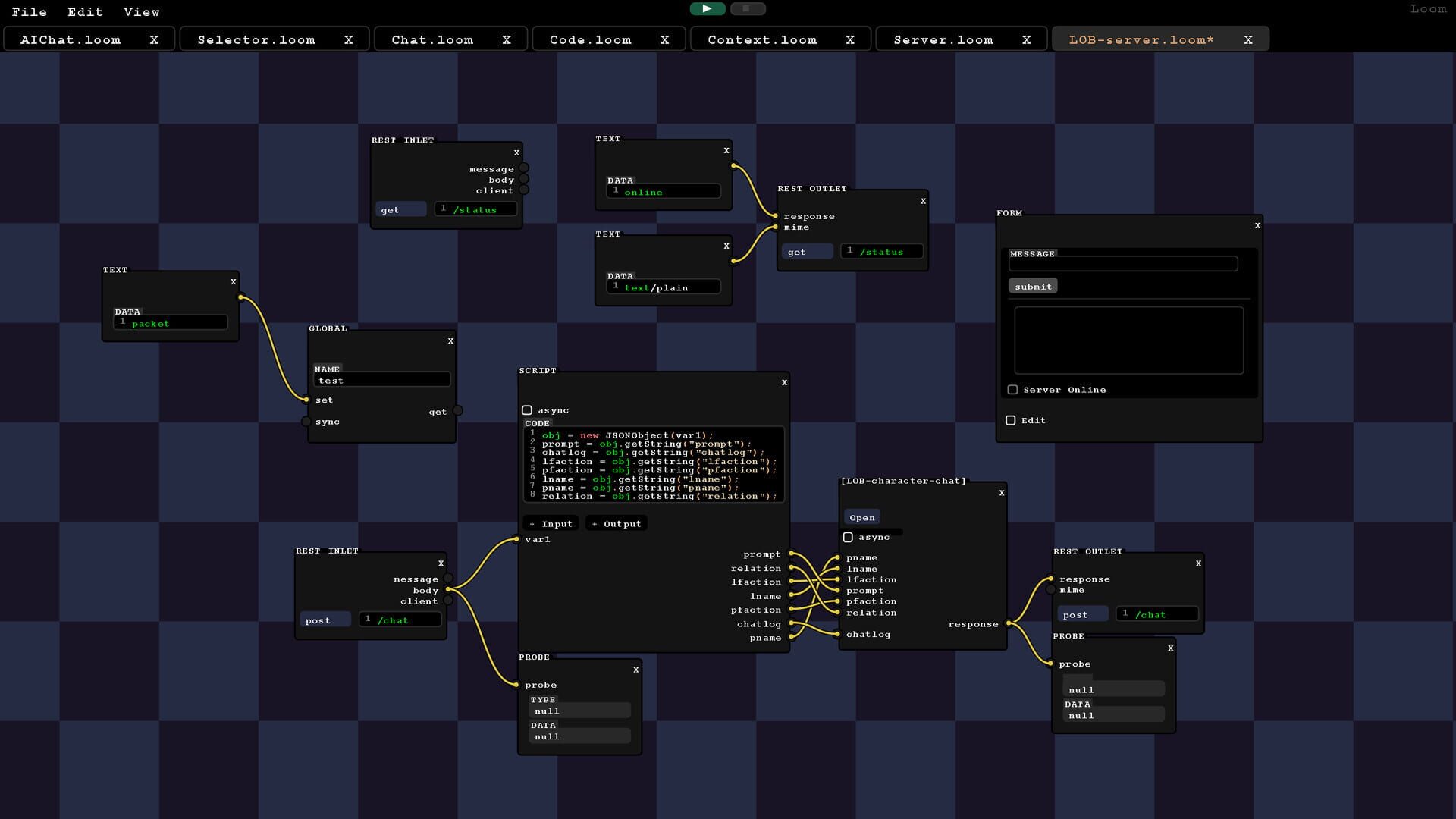 Loom - Screenshot