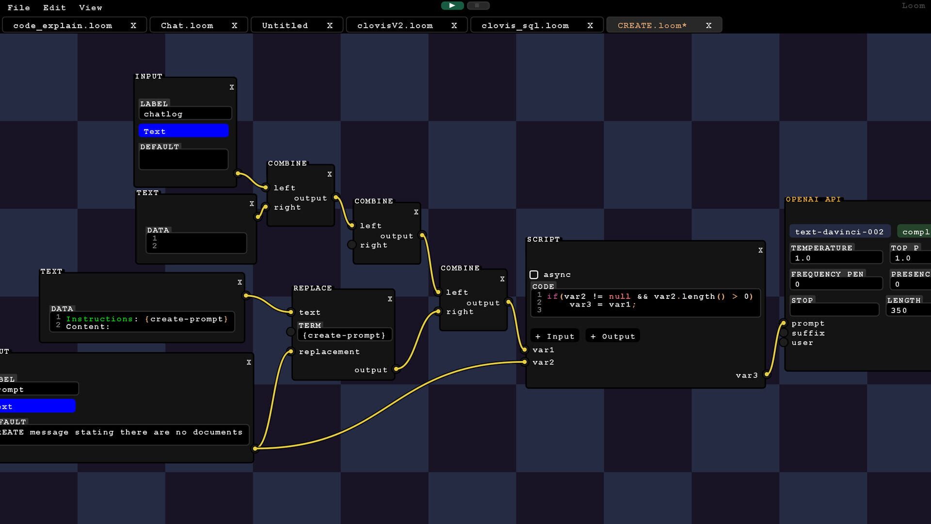 Loom - Screenshot
