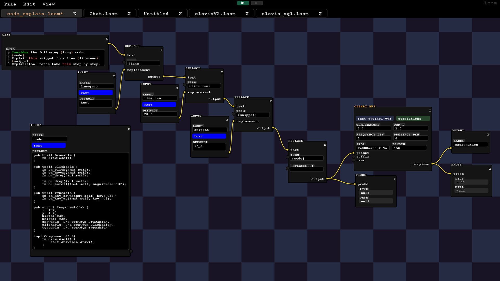 Loom - Screenshot