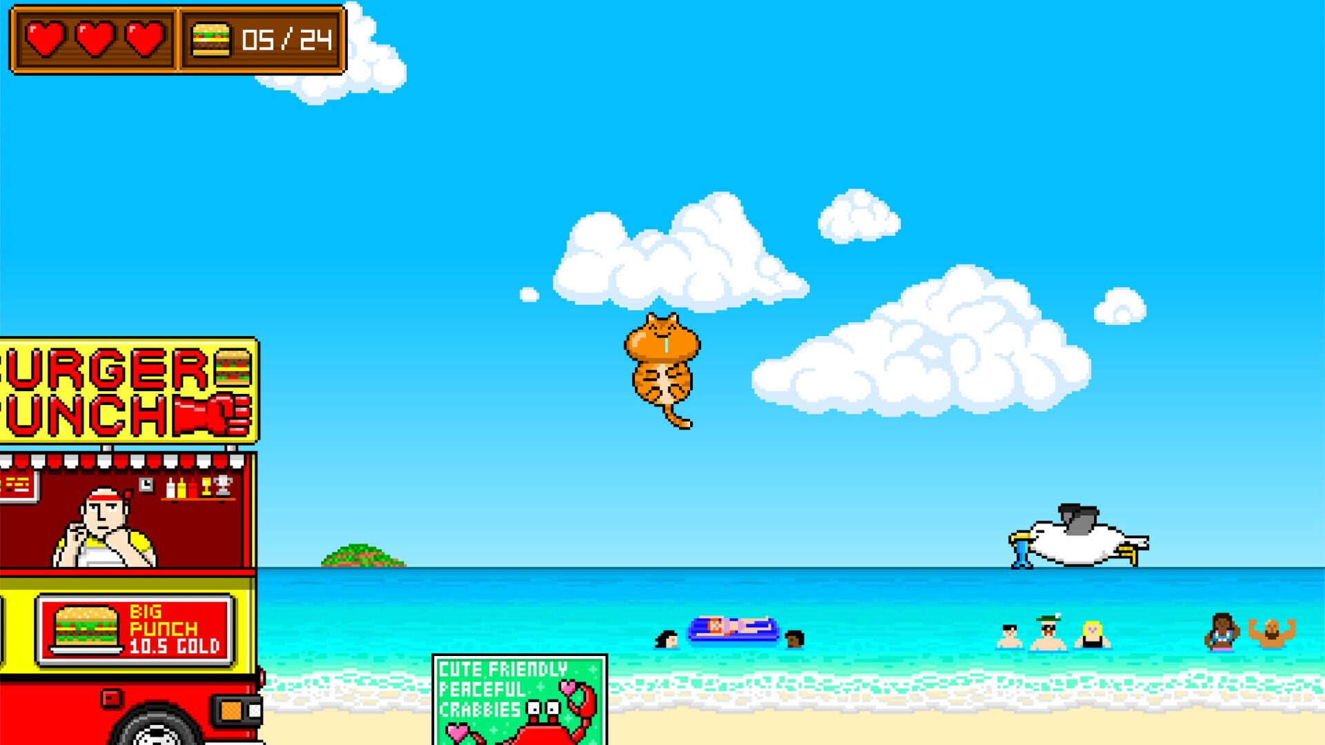 Hank Loves the Beach - Screenshot