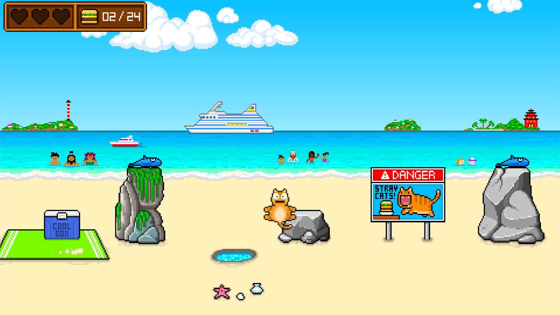 Hank Loves the Beach - Screenshot