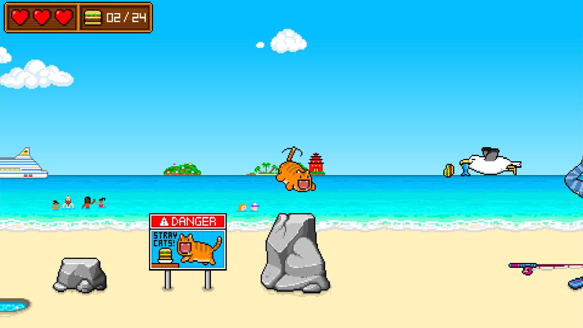 Hank Loves the Beach - Screenshot