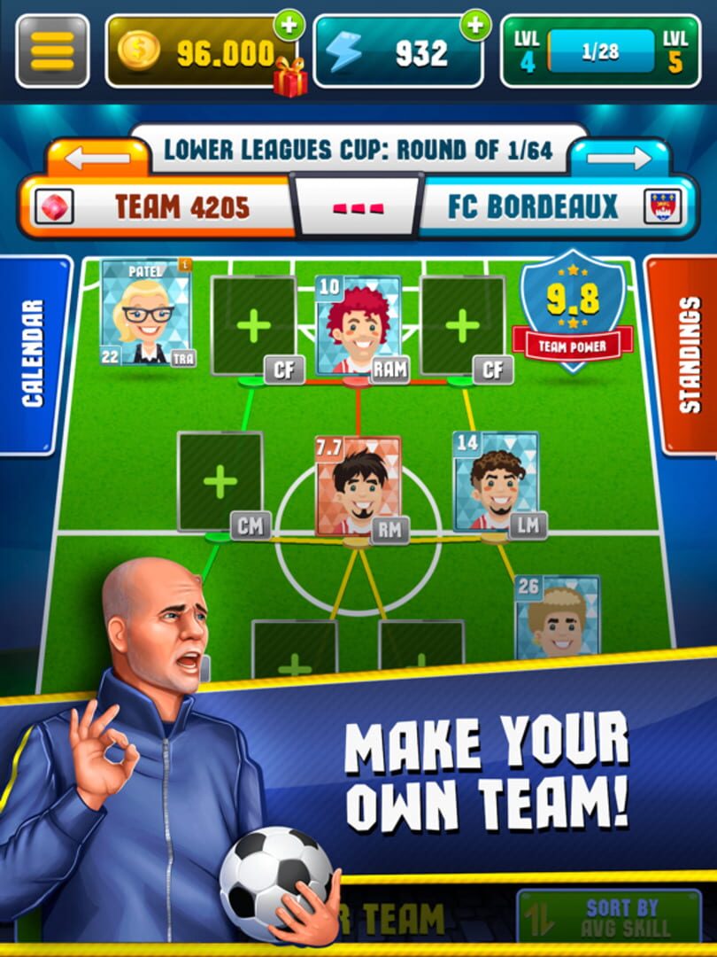 Soccer Academy Simulator - Screenshot