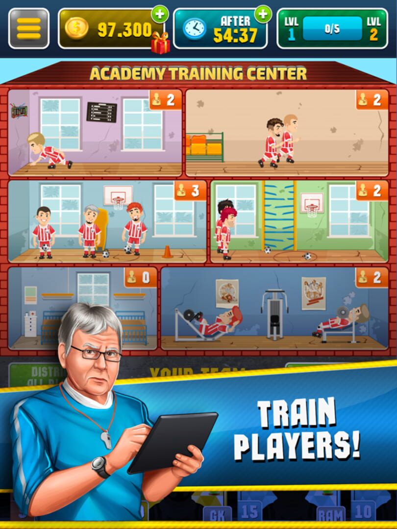 Soccer Academy Simulator - Screenshot
