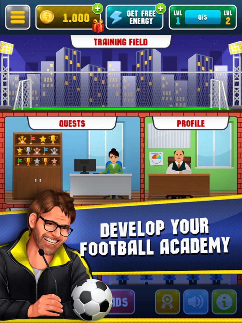 Soccer Academy Simulator - Screenshot