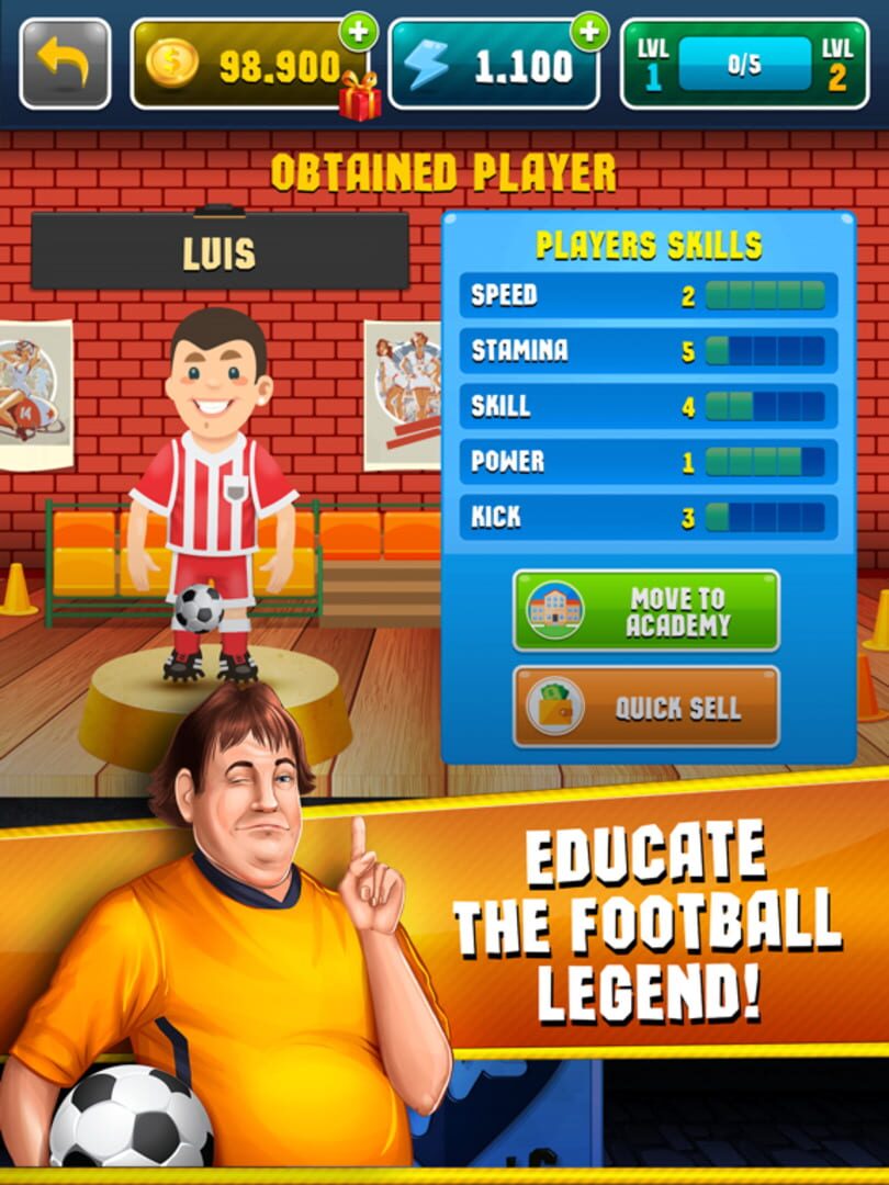 Soccer Academy Simulator - Screenshot