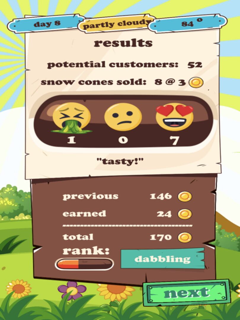 Snow Cone Tycoon - Screenshot