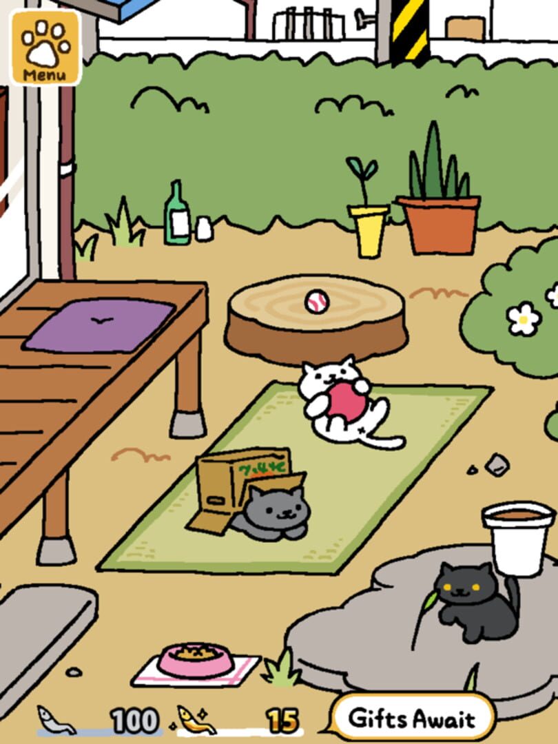 Neko Atsume: Kitty Collector+ - Screenshot