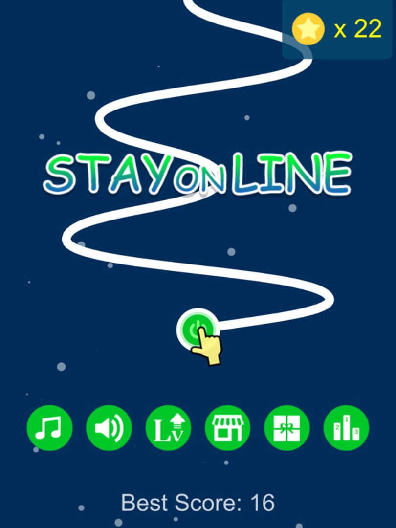 Stay on Line: Line Runner - Screenshot