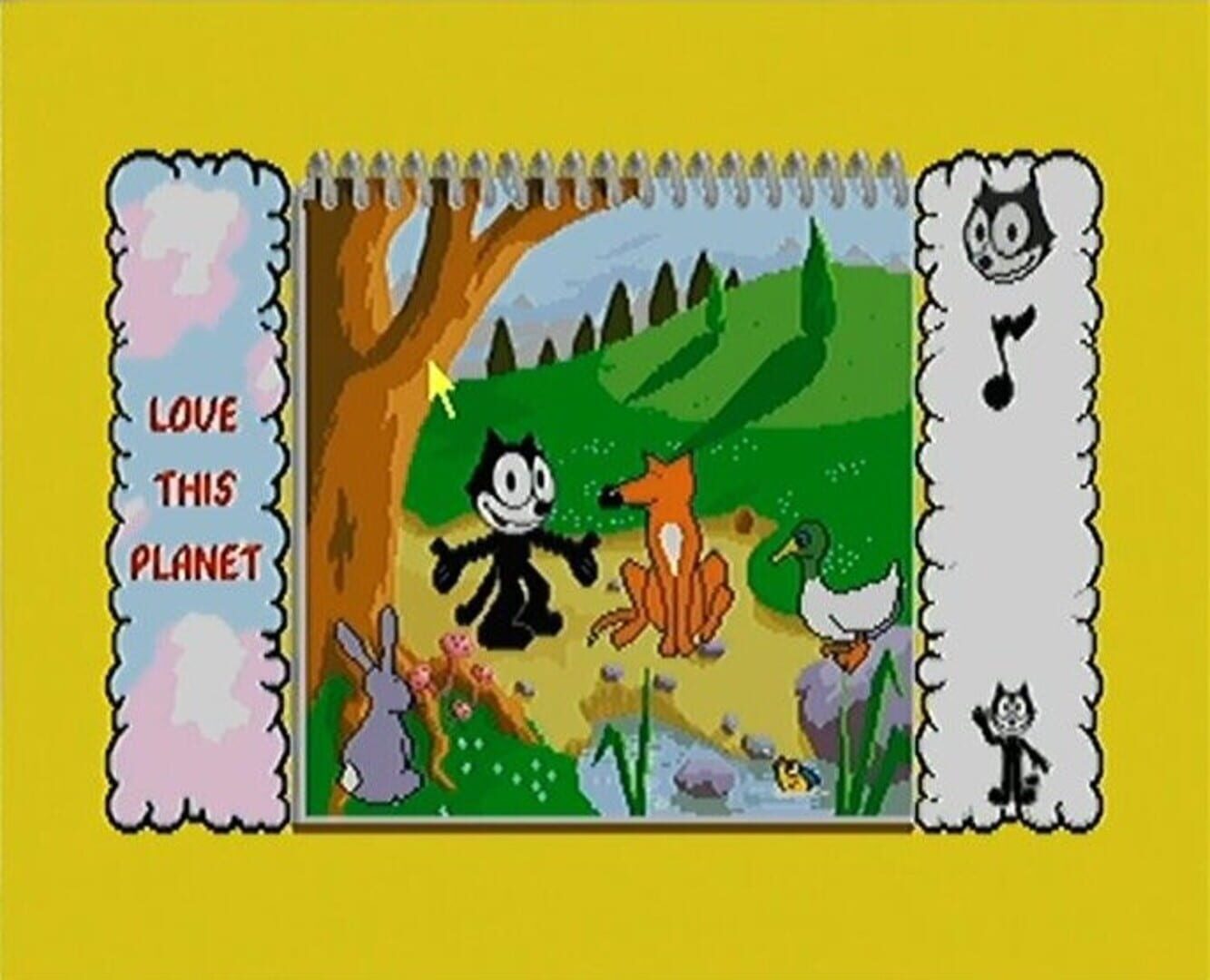 Felix the Cat's Giant Electronic Comic Book