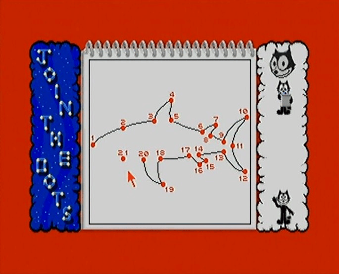 Felix the Cat's Giant Electronic Comic Book screenshot