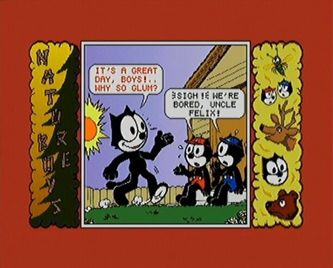 Felix the Cat's Giant Electronic Comic Book