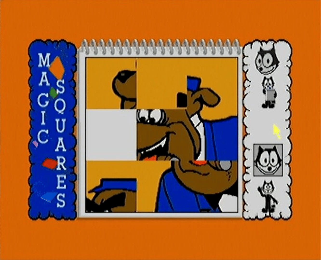 Felix the Cat's Giant Electronic Comic Book screenshot