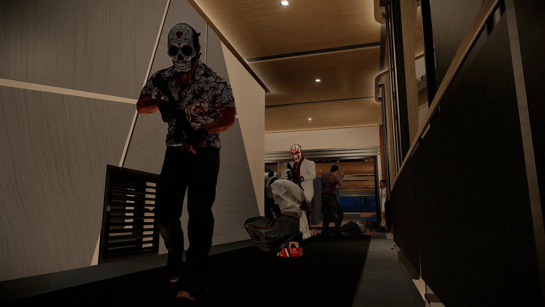 Payday 2: Hostile Takeover Heist screenshot