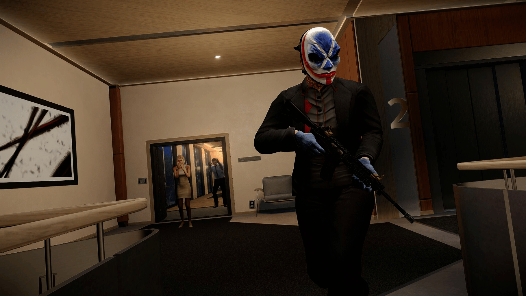 Payday 2: Hostile Takeover Heist screenshot