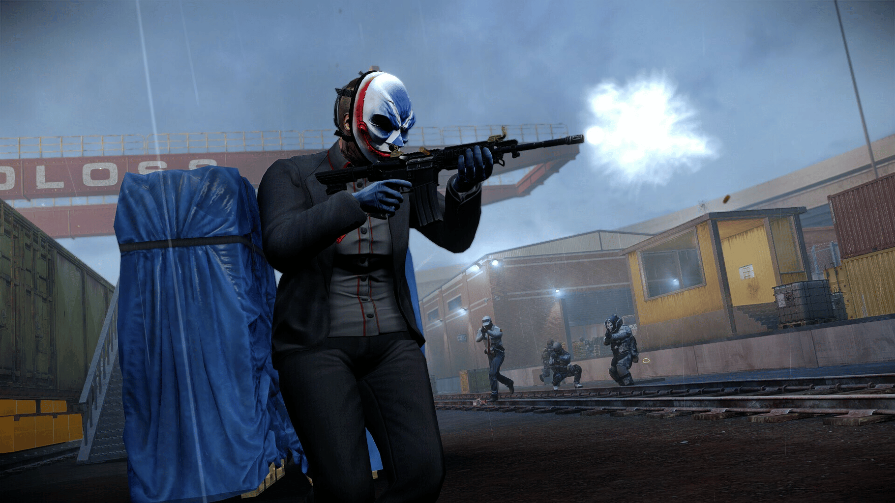 Payday 2: Lost in Transit Heist screenshot