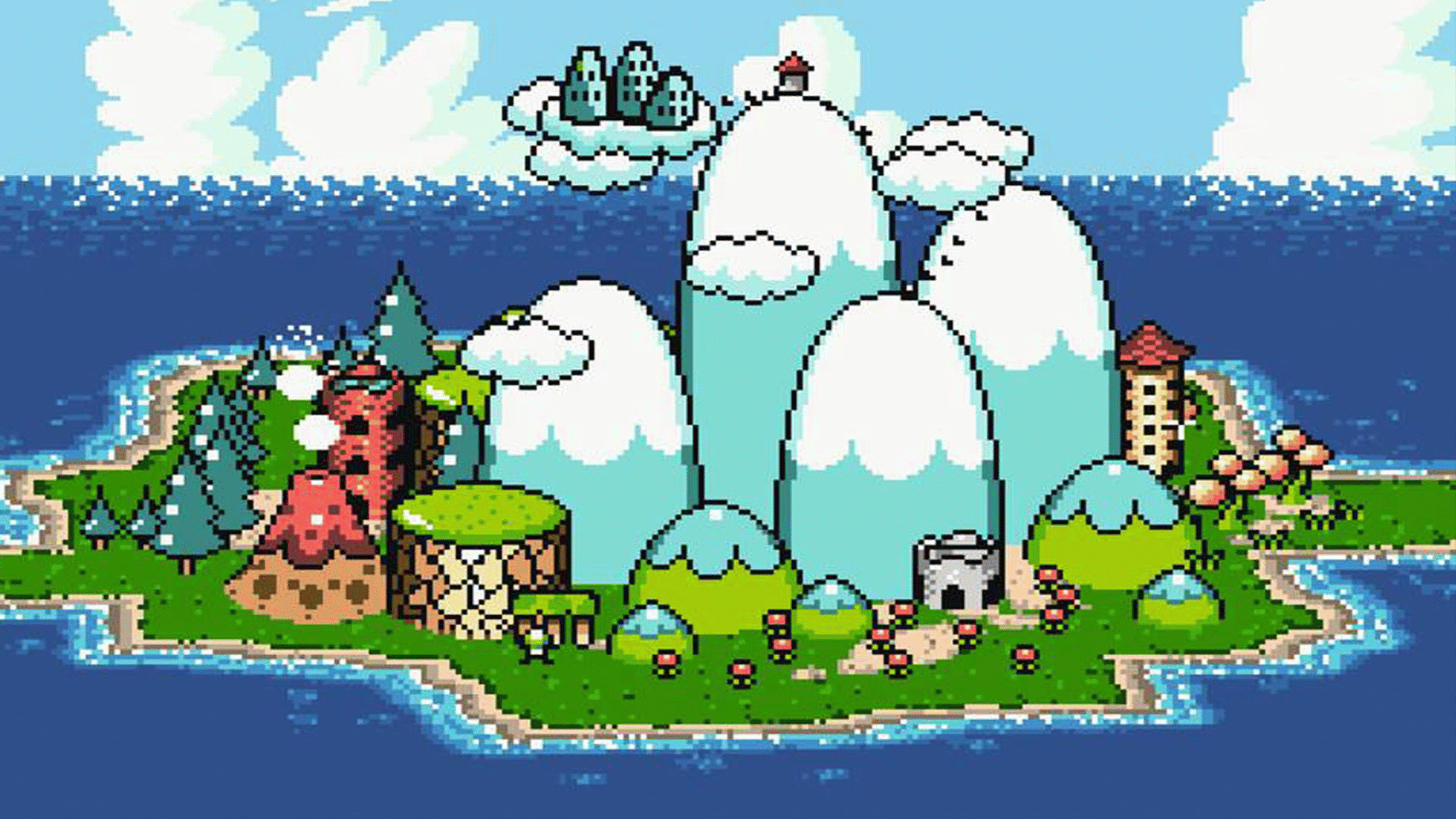 Yoshi's Island: Super Mario Advance 3 screenshot