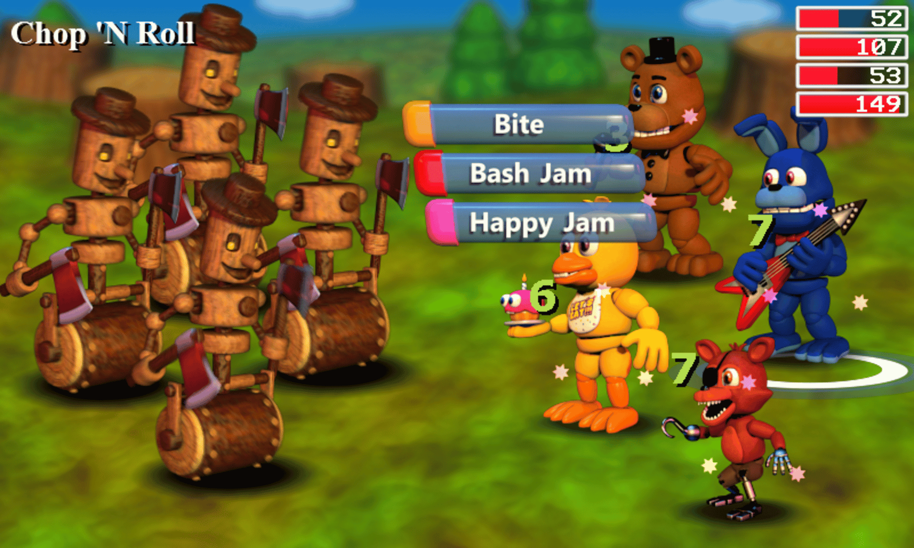 FNaF World screenshot