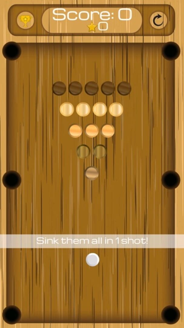 1 Shot Pool - Screenshot