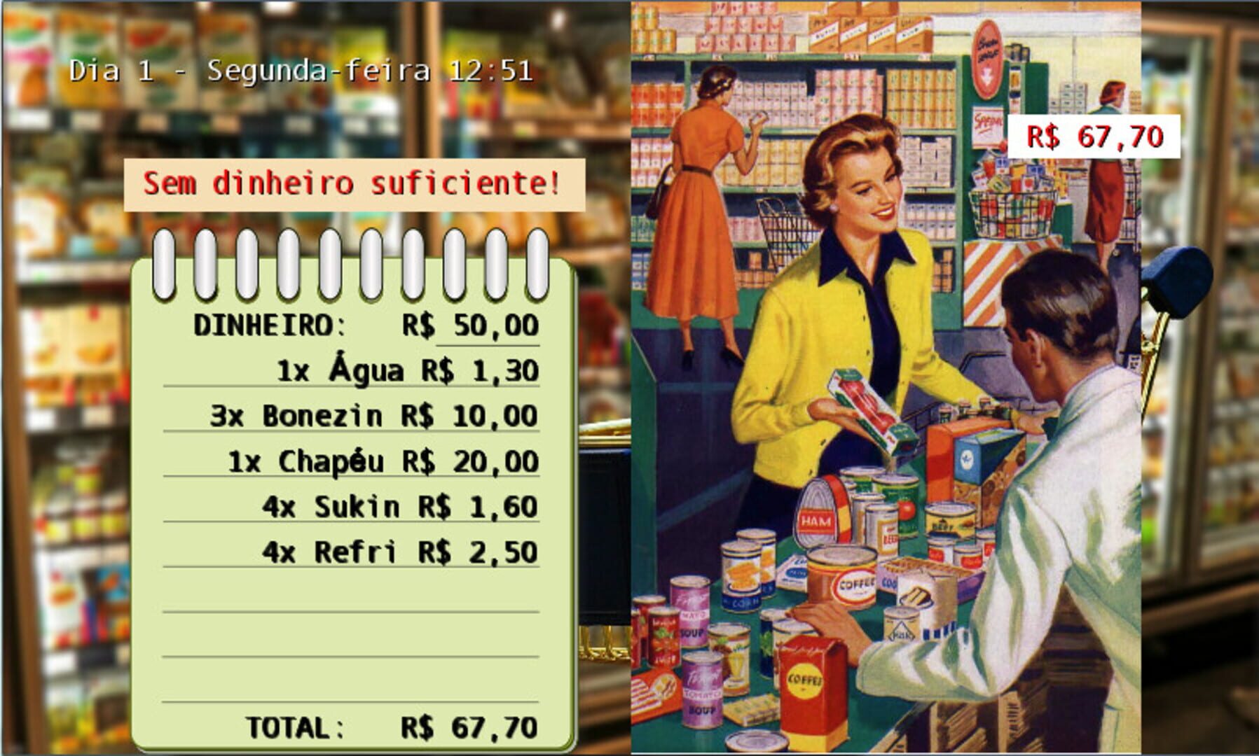 Pack Man in Rio - Screenshot