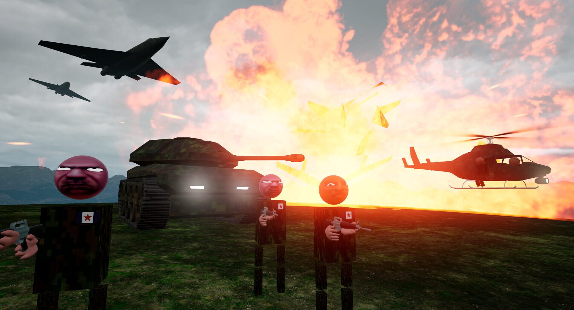 Aw Heck, War! - Screenshot