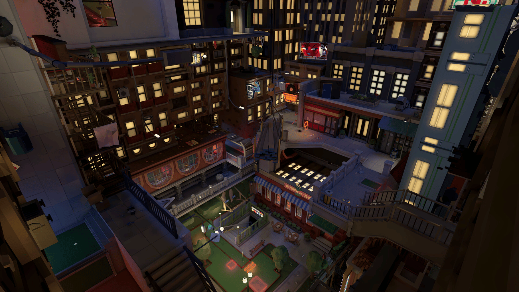 Walkabout Mini Golf: Upside Town screenshot