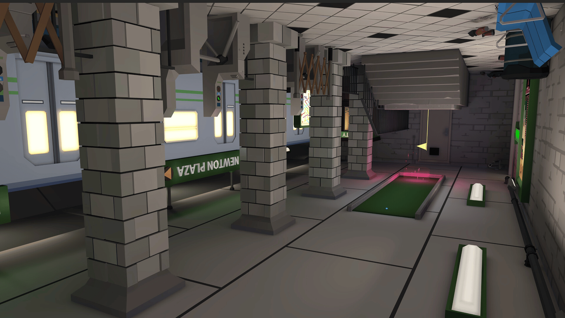 Walkabout Mini Golf: Upside Town screenshot