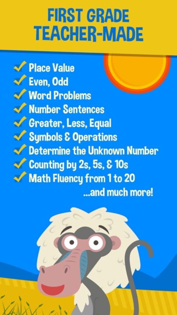 Animal School 1st Grade Games - Screenshot