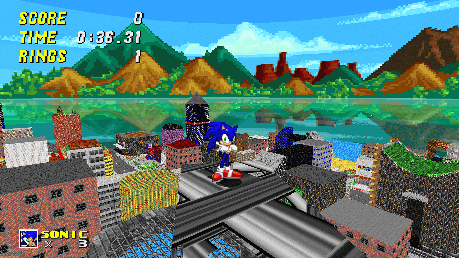 Sonic Robo Blast 2: Adventure Sonic (2022)