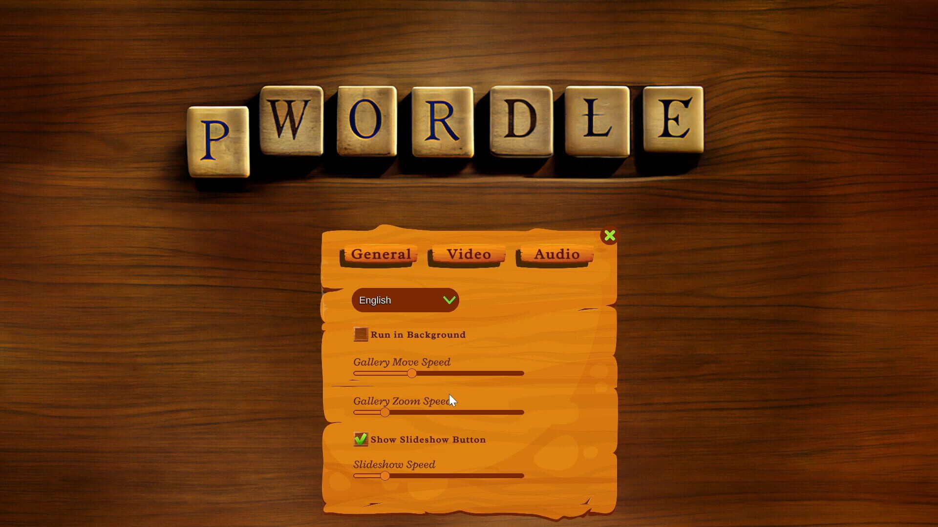 Pwordle - Screenshot