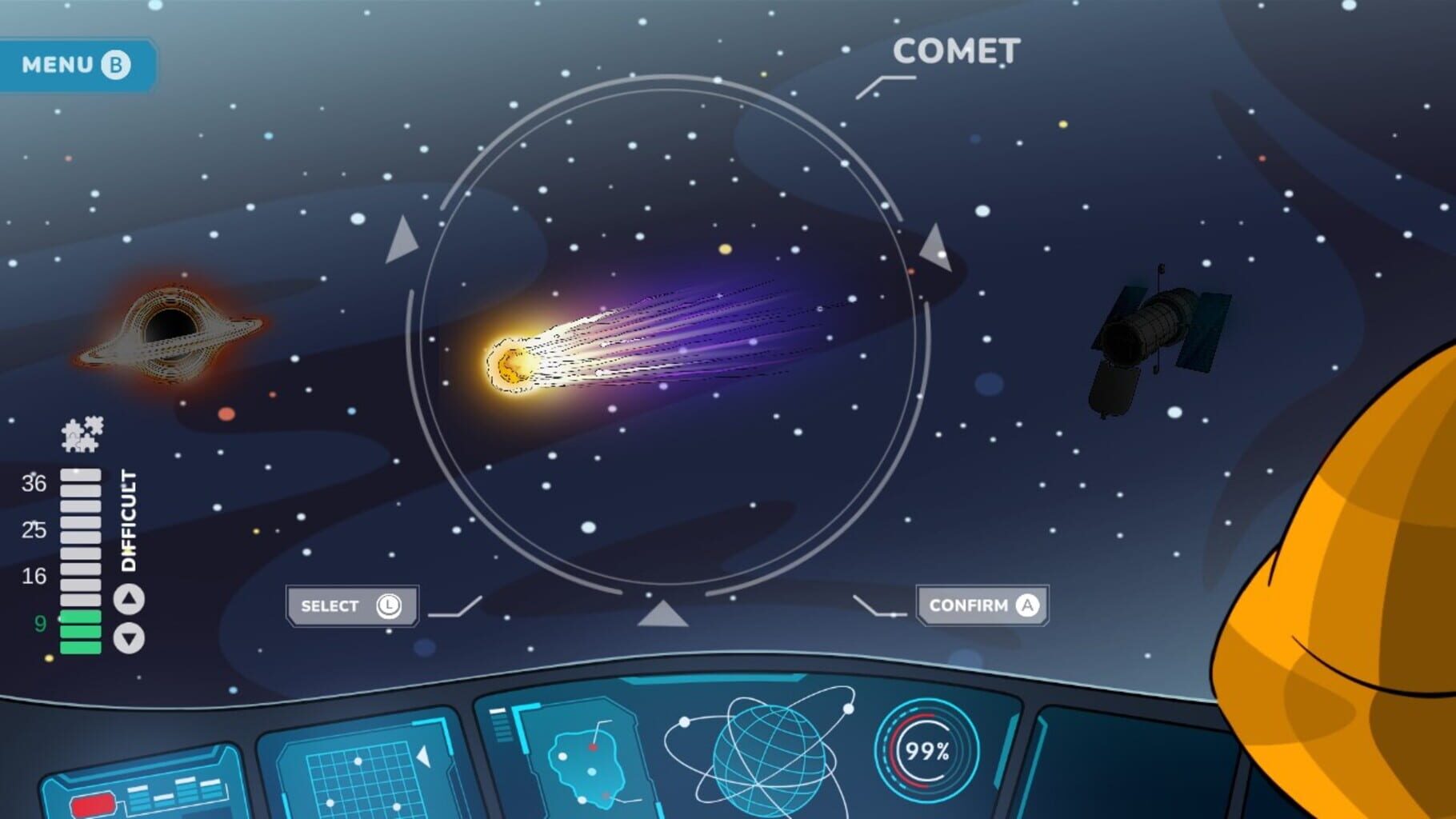Captura de pantalla - Dr. Smart Space Adventure: In the Space