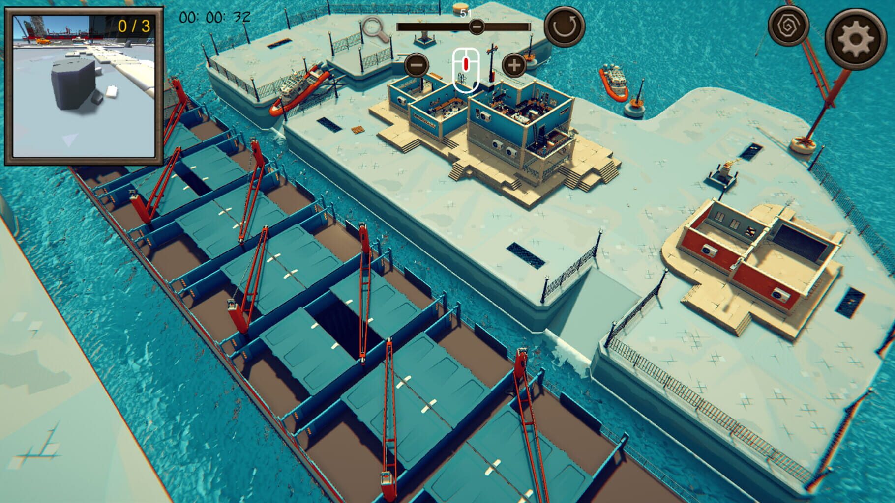 Captura de pantalla - Hidden Harbor 3 Top-Down 3D