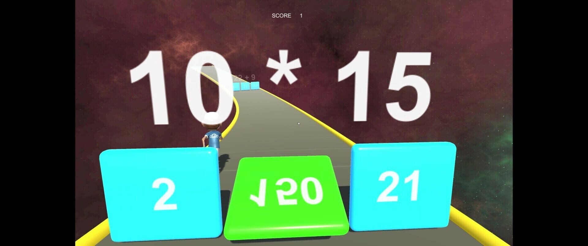 Math Parkour - Screenshot