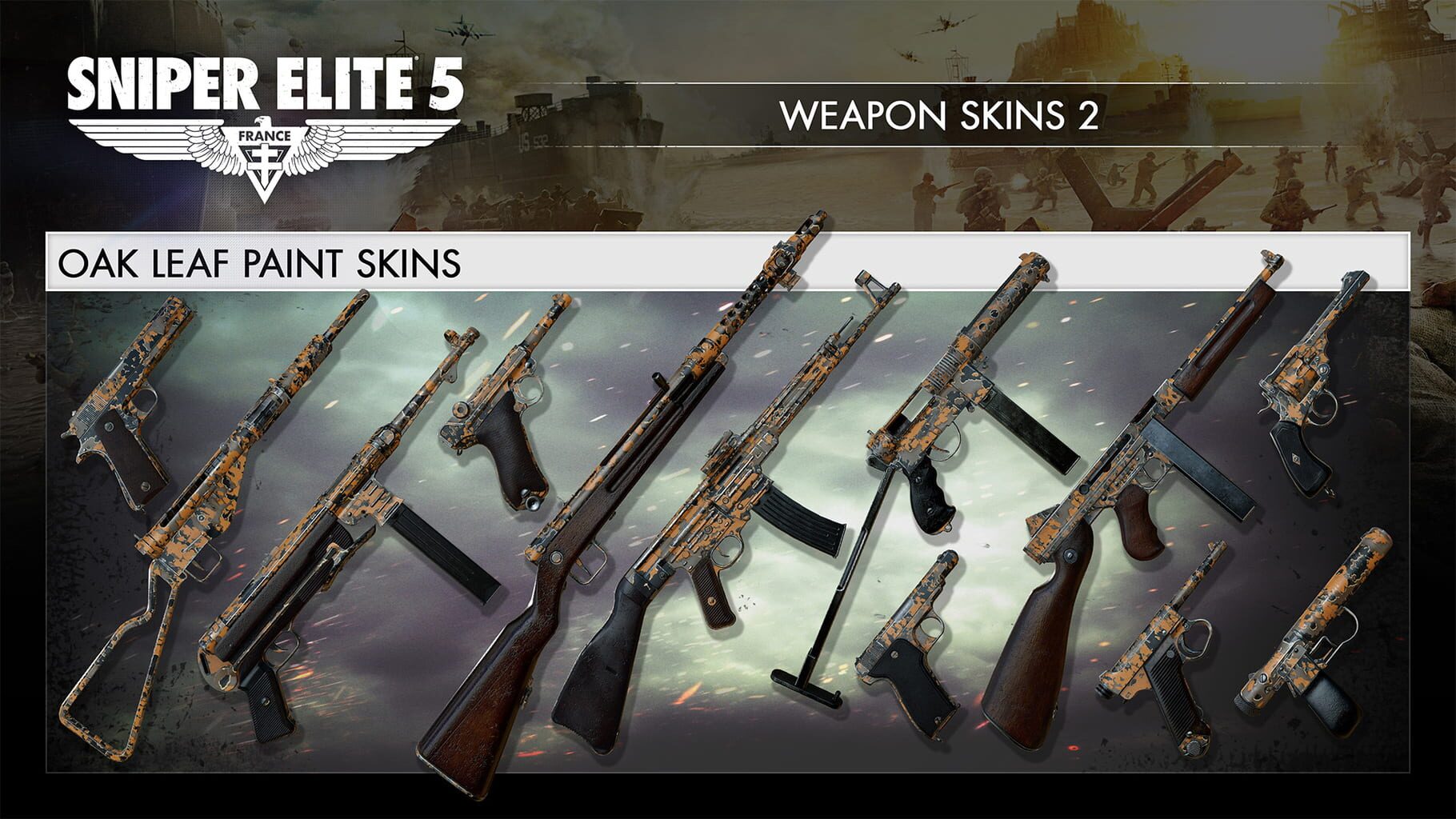 Captura de pantalla - Sniper Elite 5: Conqueror Mission, Weapon and Skin Pack