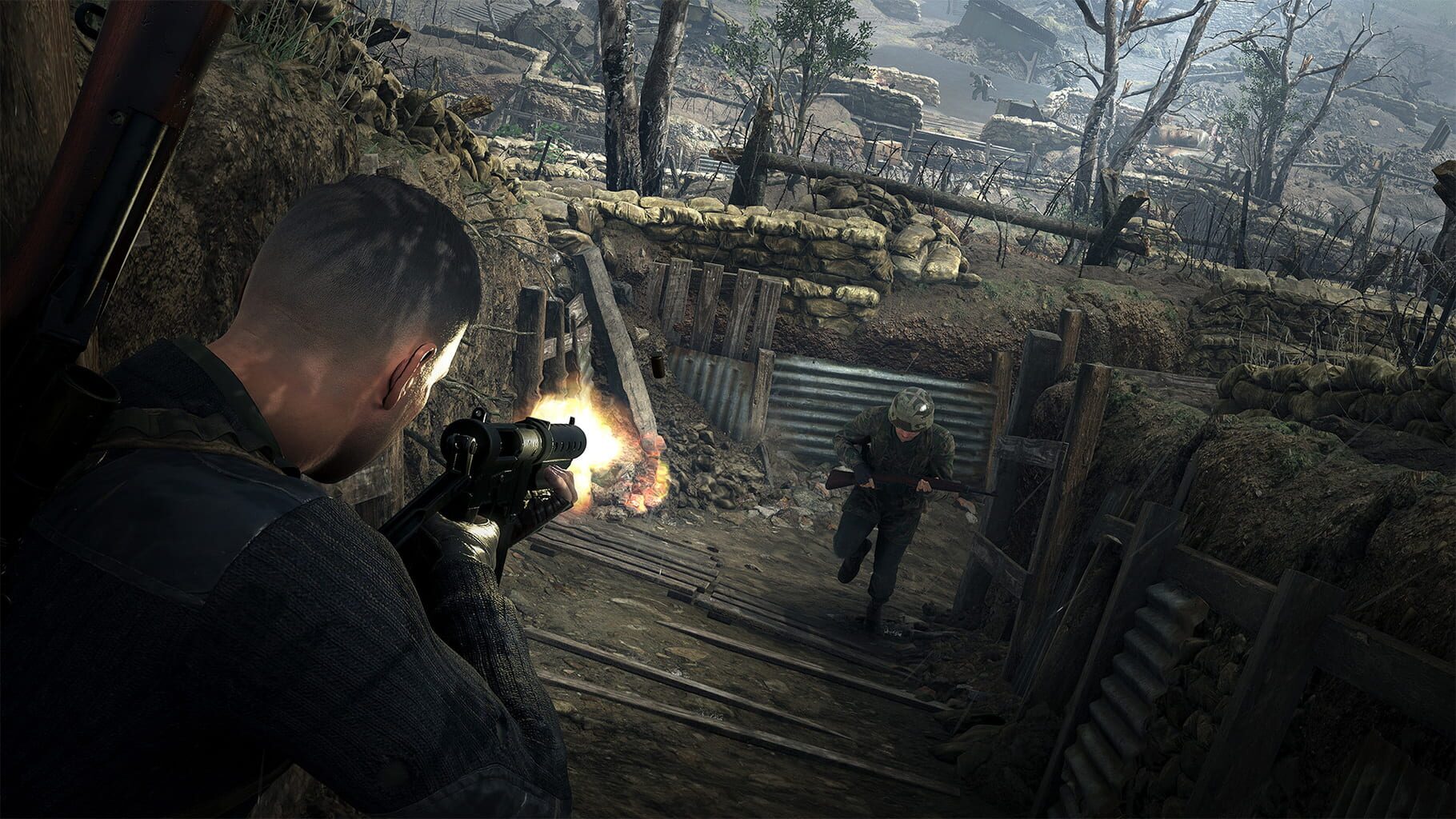 Captura de pantalla - Sniper Elite 5: Conqueror Mission, Weapon and Skin Pack