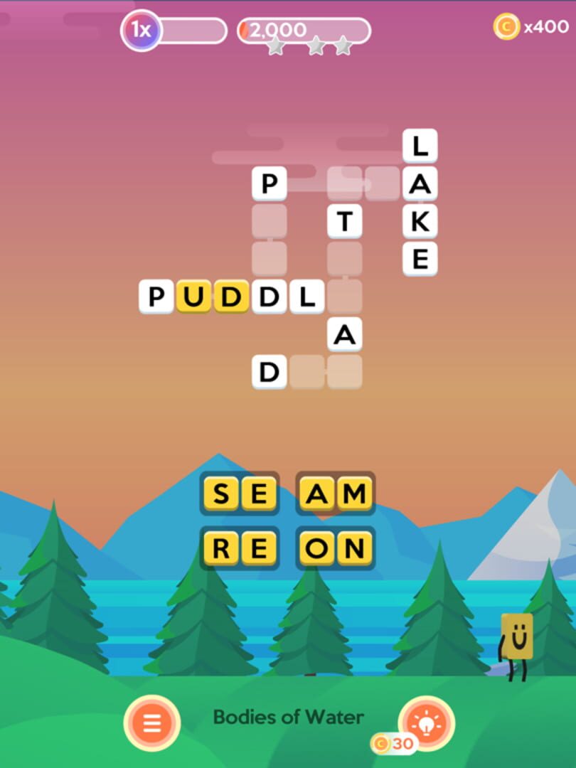 Letter Bounce - Screenshot