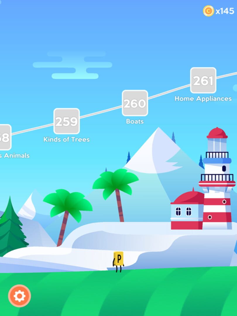 Letter Bounce - Screenshot
