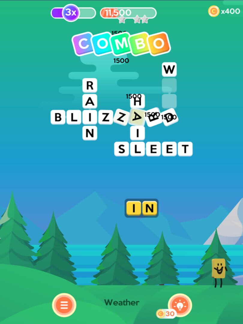 Letter Bounce - Screenshot