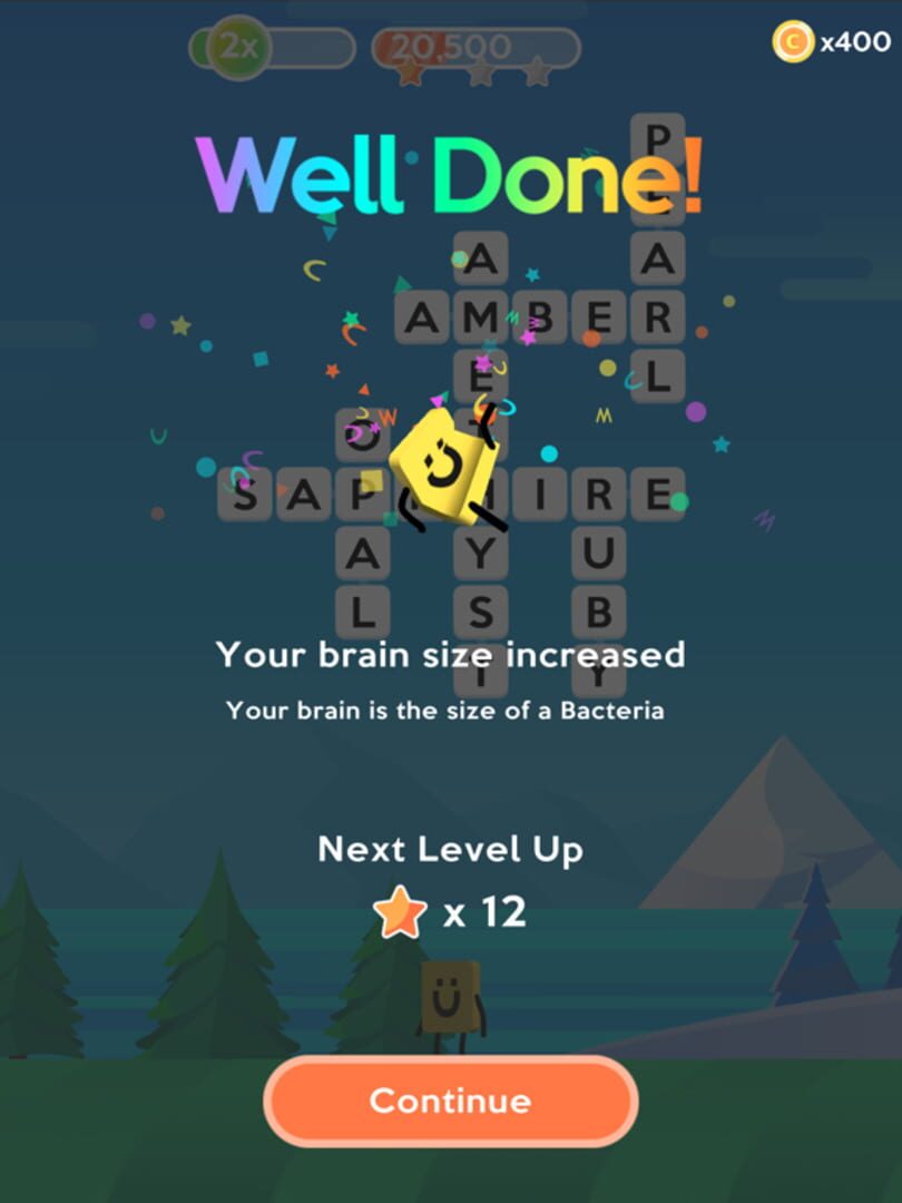Letter Bounce - Screenshot